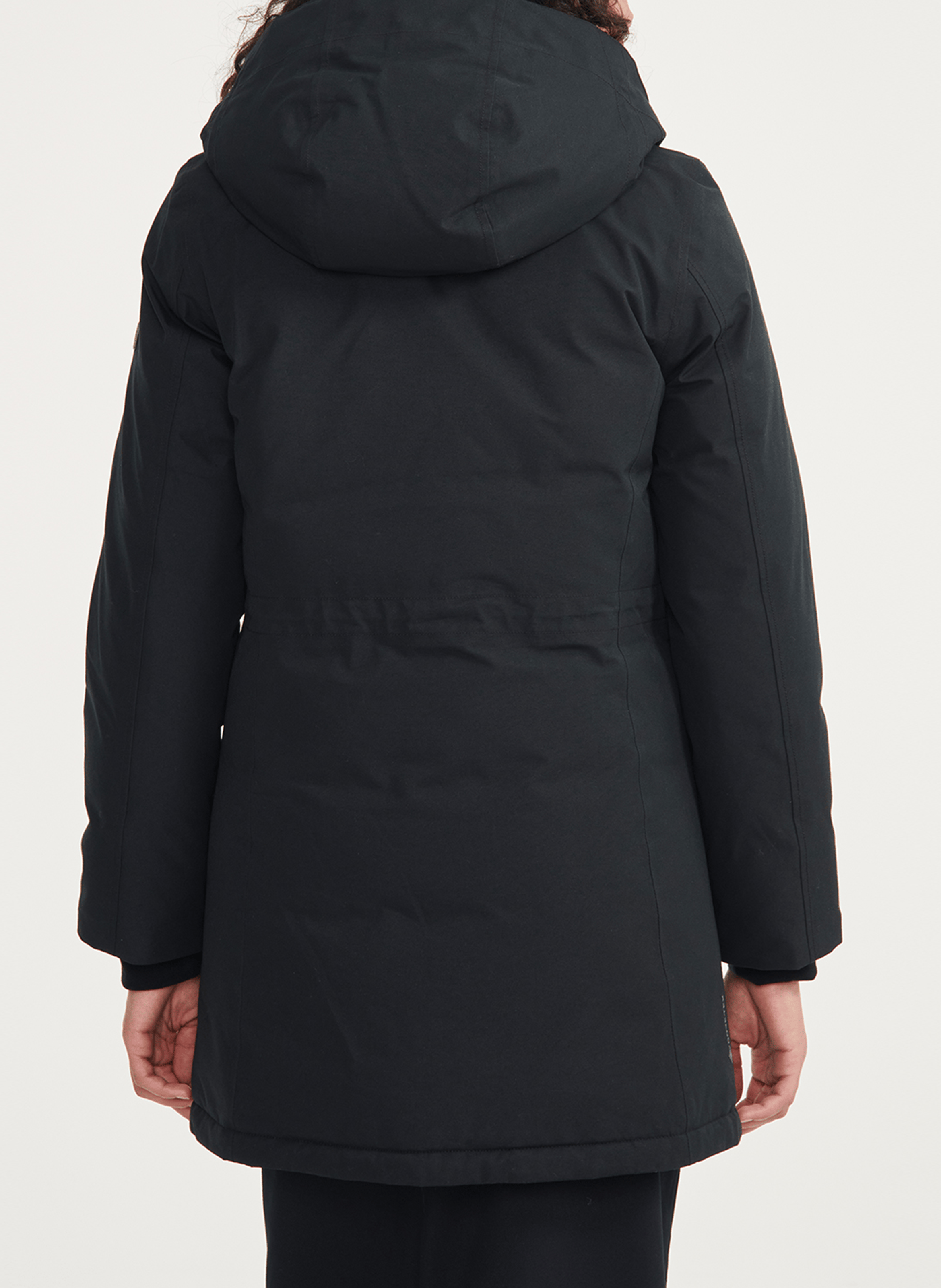 Parka col capuche | Noir