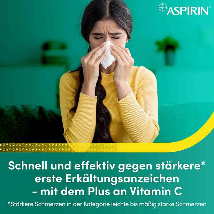 Aspirin plus C forte 800 mg / 480 mg Brausetabletten, 10 St