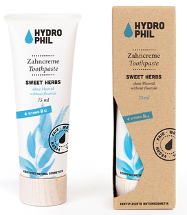 Hydrophil Tandpasta Zoete Kruiden Zonder Fluoride 75ML