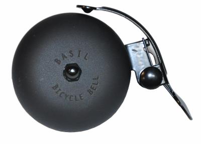 Basil Portland klokke mat sort