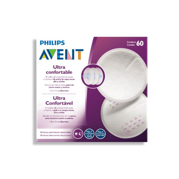 Philips Avent Discos absorventes x60 - SCF254/61