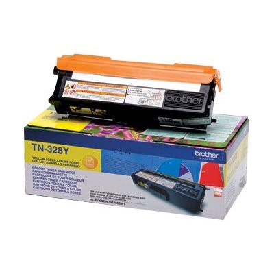 Brother TN328 - jaune - cartouche laser d'origine