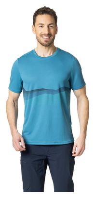Maillot Manches Courtes Odlo F-Dry Ridgeline Bleu