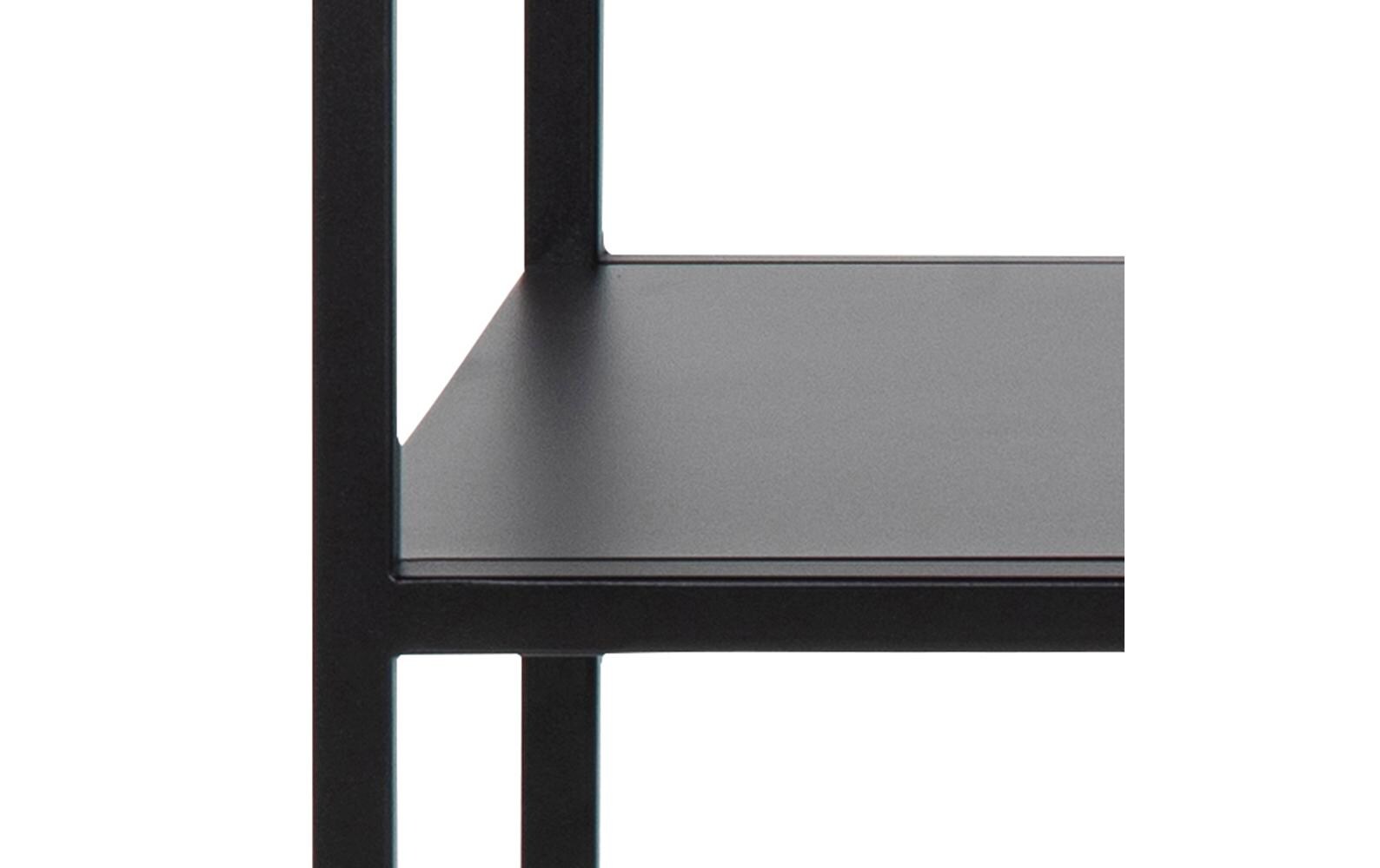 Konsolentisch Newcastle 100 x 35 x 79 cm, Schwarz<br>TV-Tisch