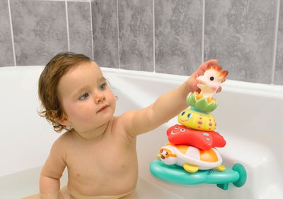 Sophie the Giraffe Splash & Surf Pyramide Badeleke