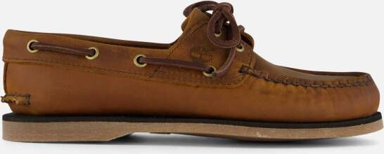 Timberland Classic Boat nubuck bootschoenen bruin