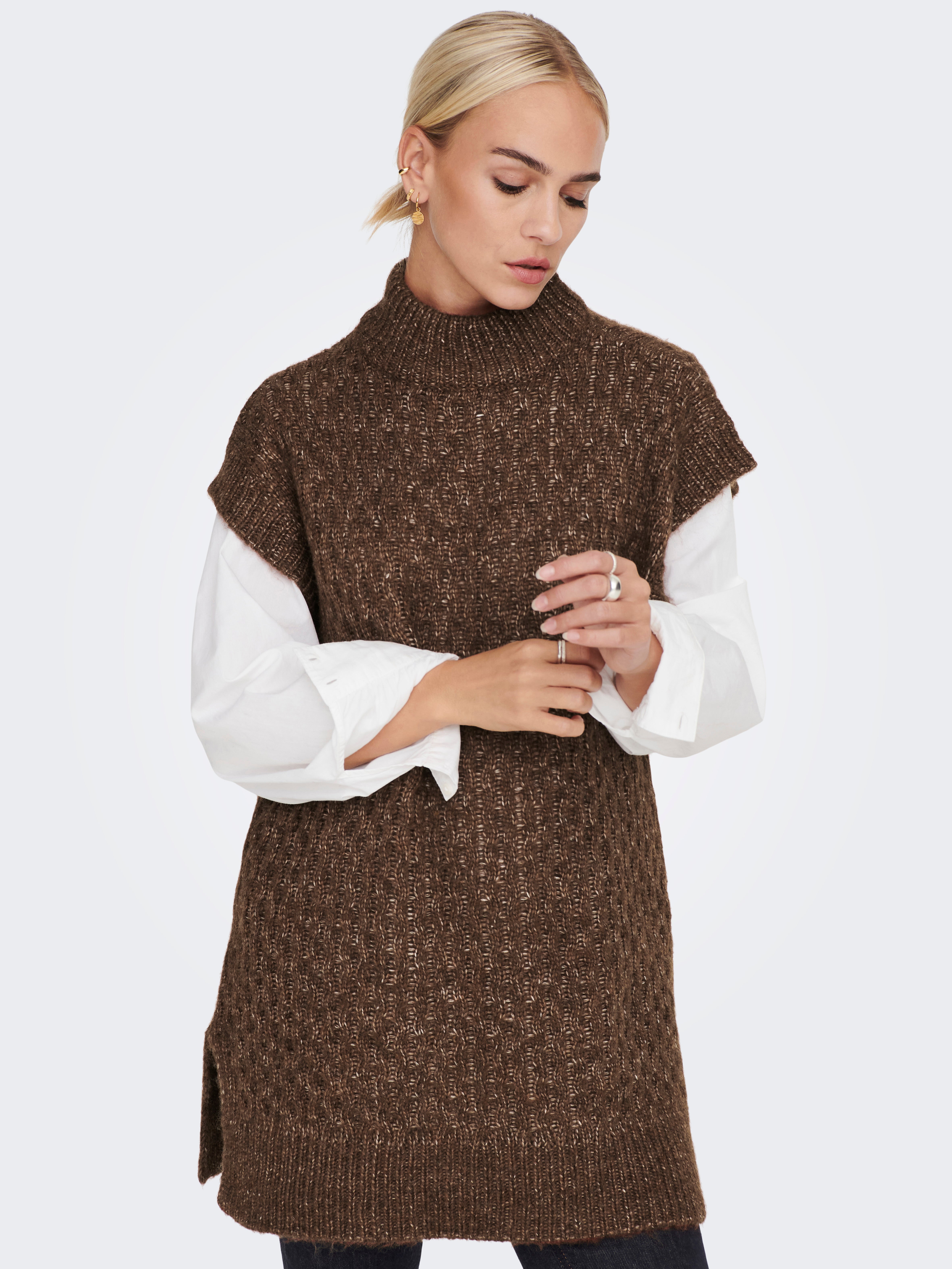 ONLNEW Strickpullover Potting Soil