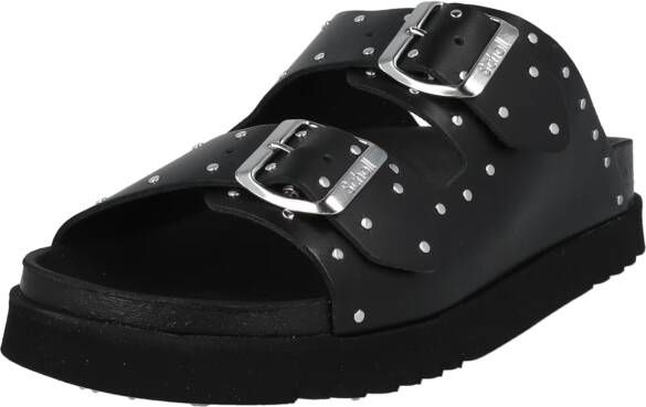 Scholl Beatriz Studs Sandalen Leer Vrouwen Zwart