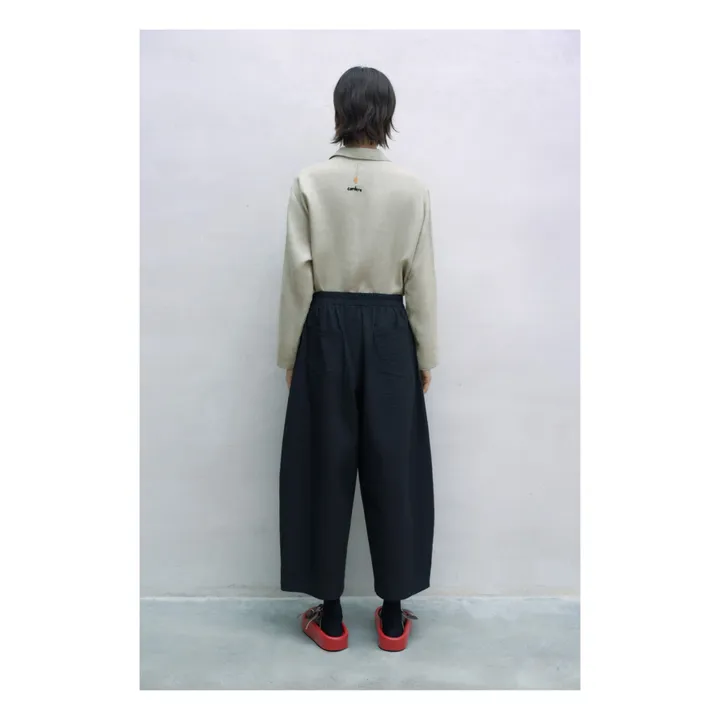 Cordera Pantalon Incurvé Tabular | Noir