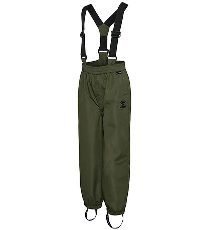 Hummel Shell-Hose m. Träger - hmlMonsun Tex - Olive Nacht