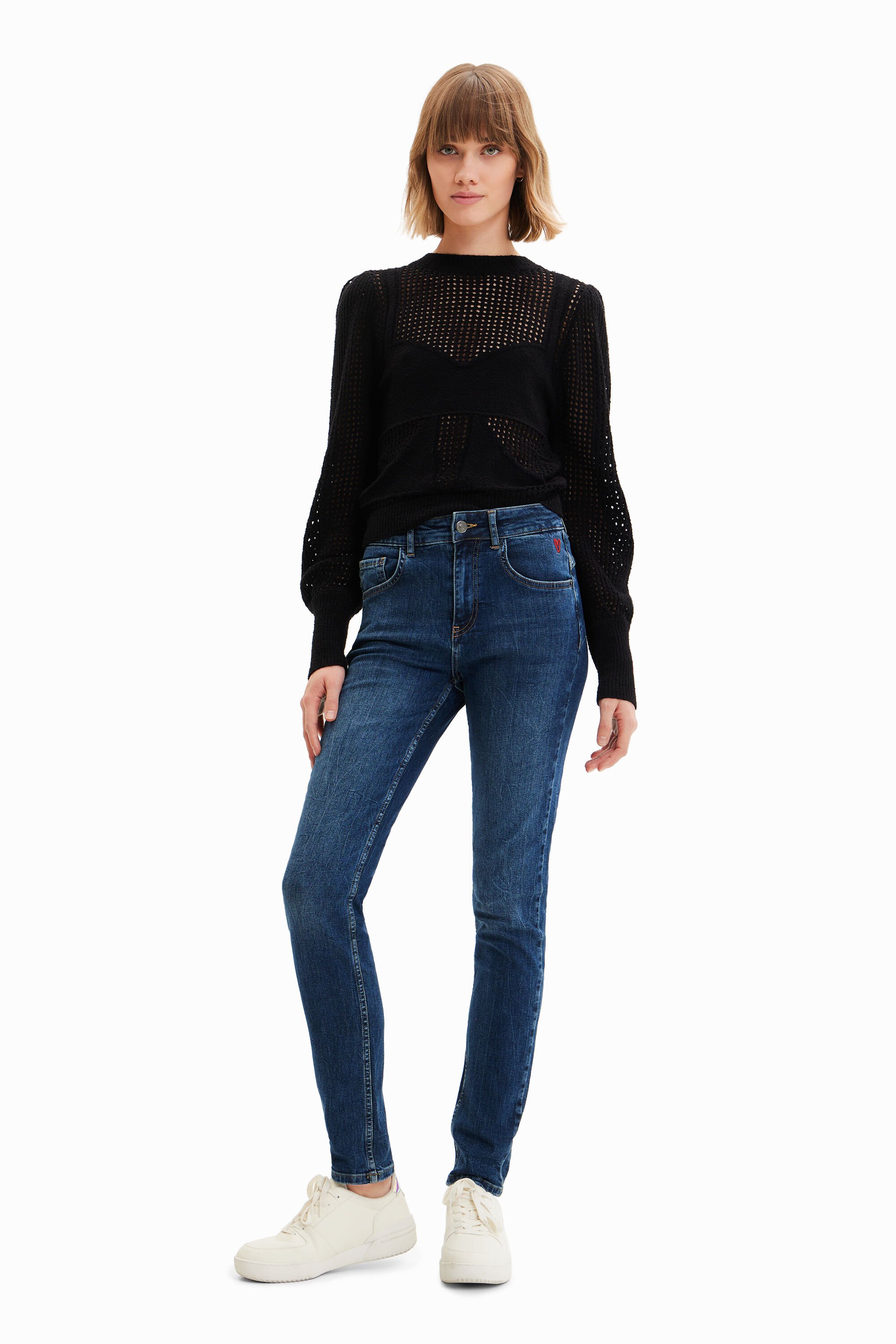 Jean skinny push-up