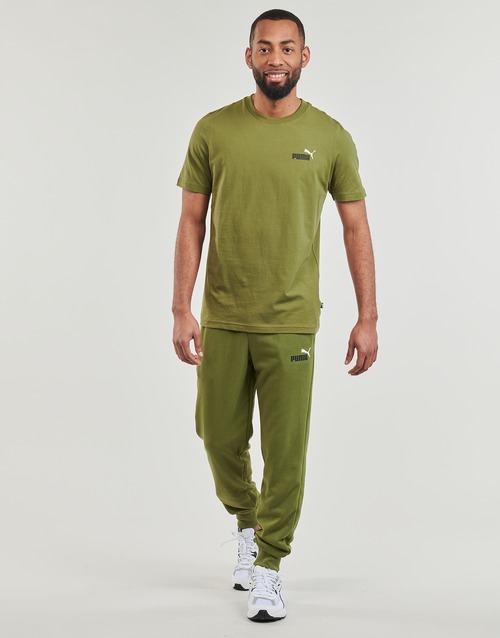 Puma - ESS+ 2 COL LOGO PANTS TR CL - Kaki
