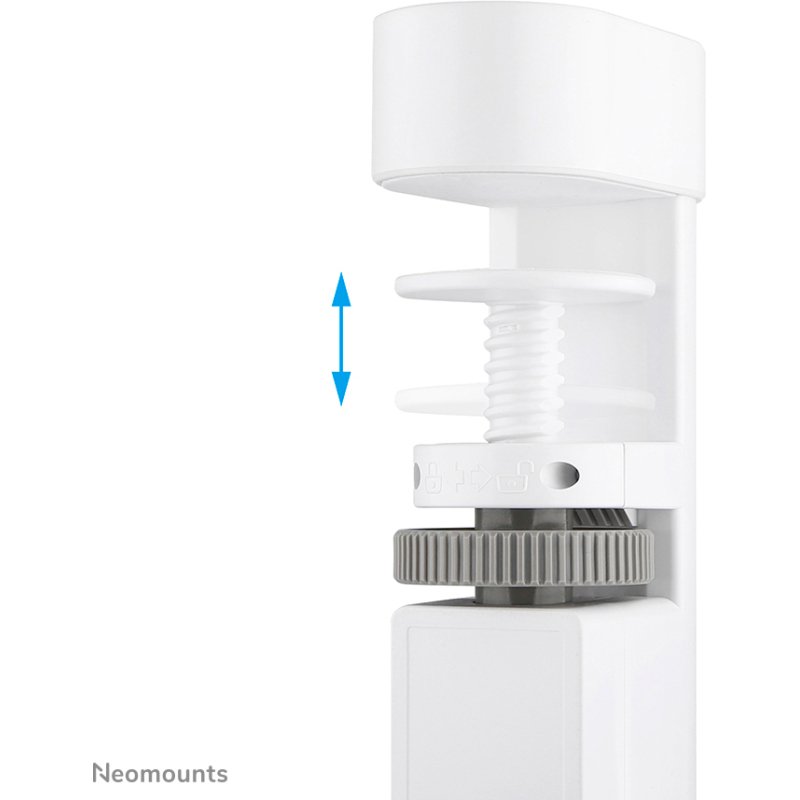 Neomounts DS22-840WH6 Multiprise de bureau avec pince et ports USB-C et USB-A - charge rapide