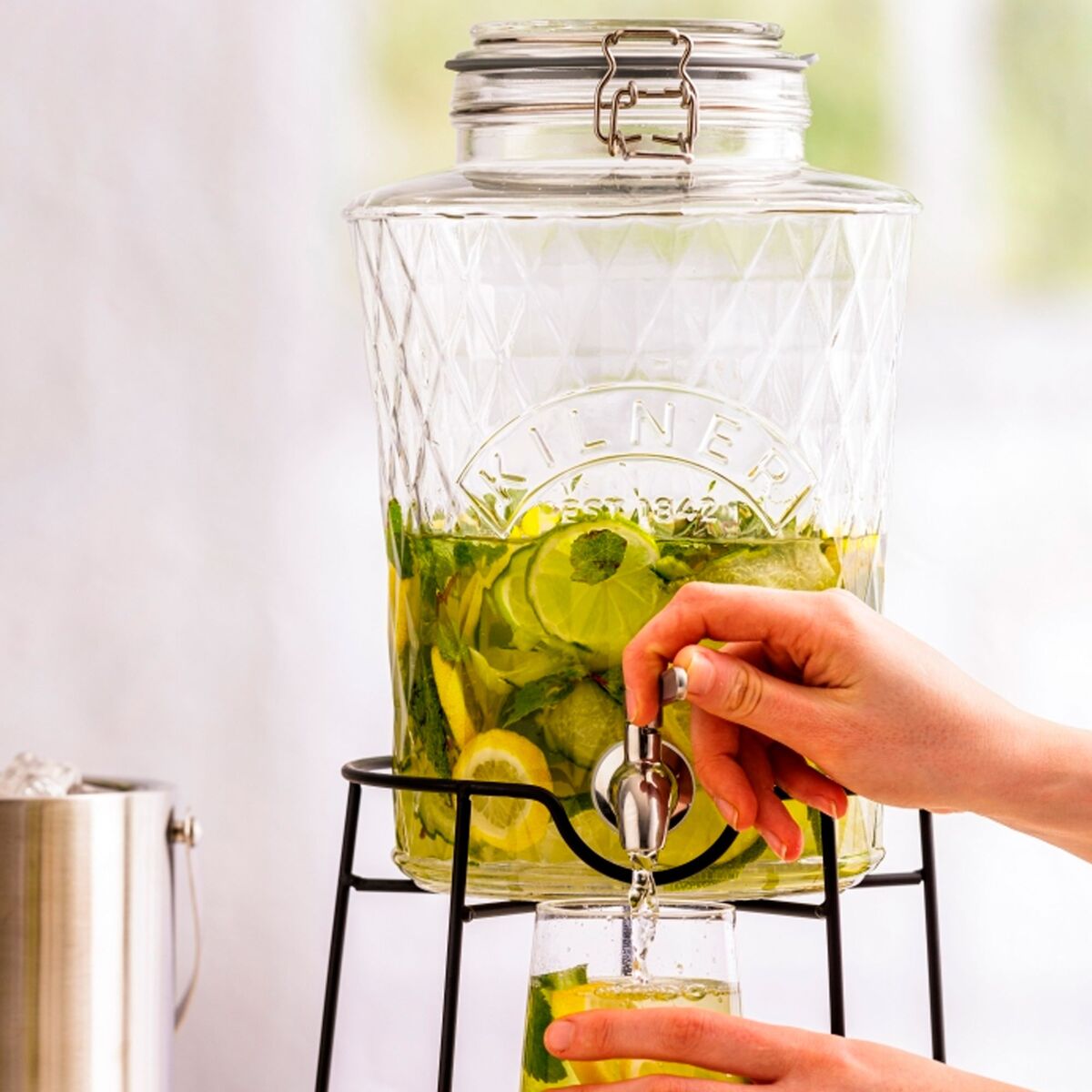 Kilner Diamond Beholder med tappekran 5 liter