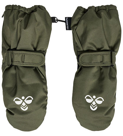 Hummel Fäustlinge - hmlIglo Tex - Olive Nacht m. Reißverschluss