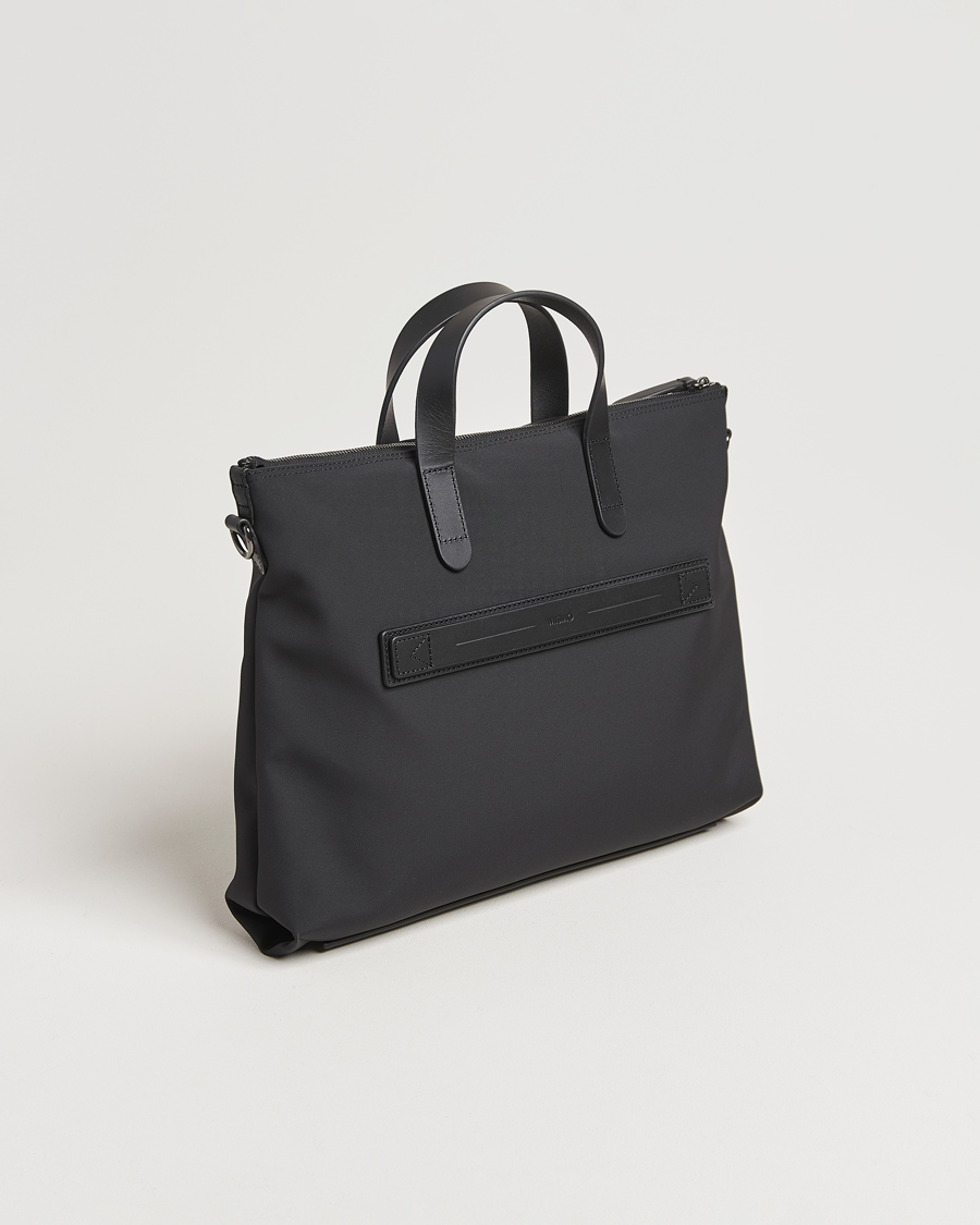 Mismo M/S Canvas Slim Brief Eclipse Black/Black