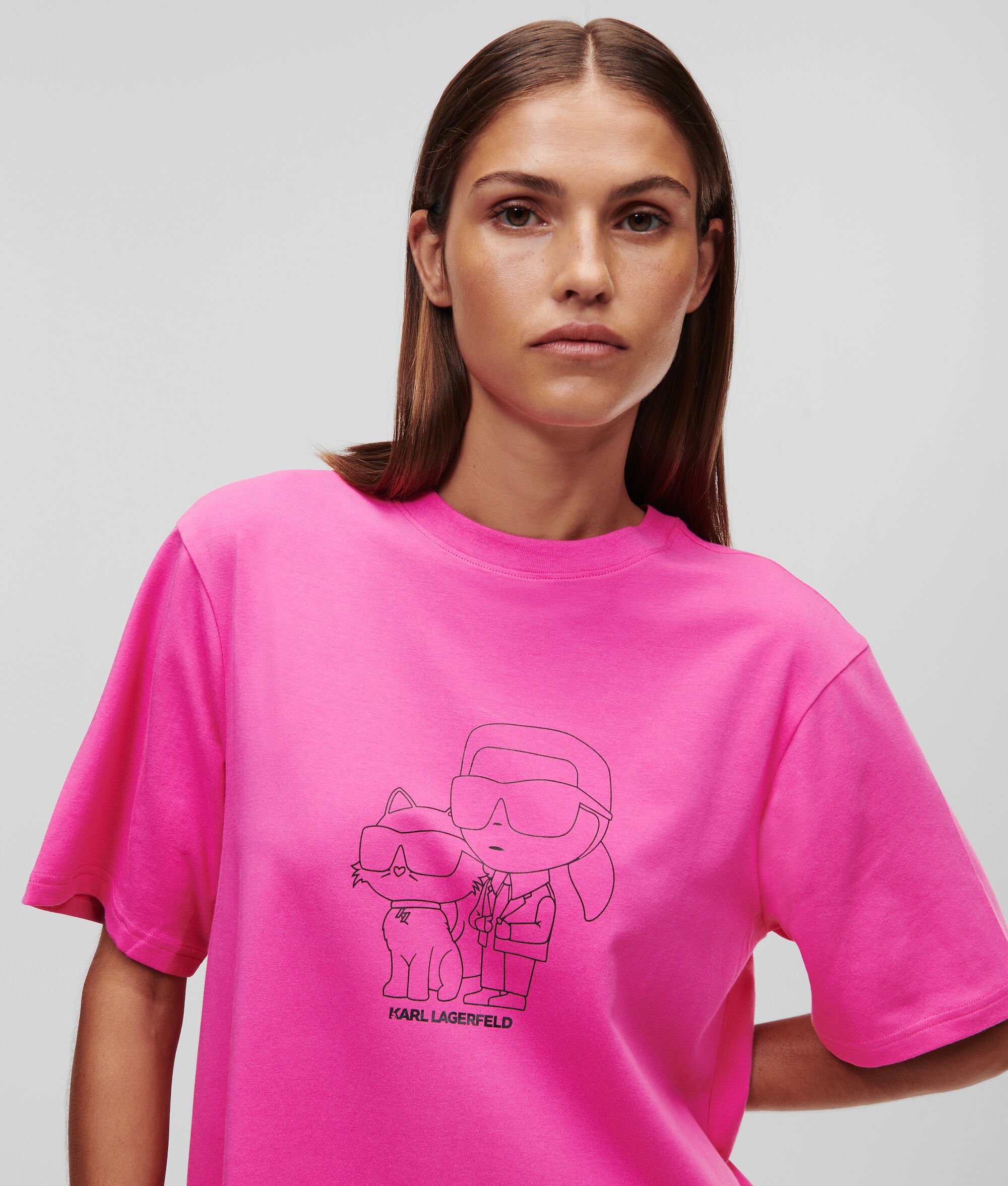 T-SHIRT CHEMISE DE NUIT KARL IKONIK