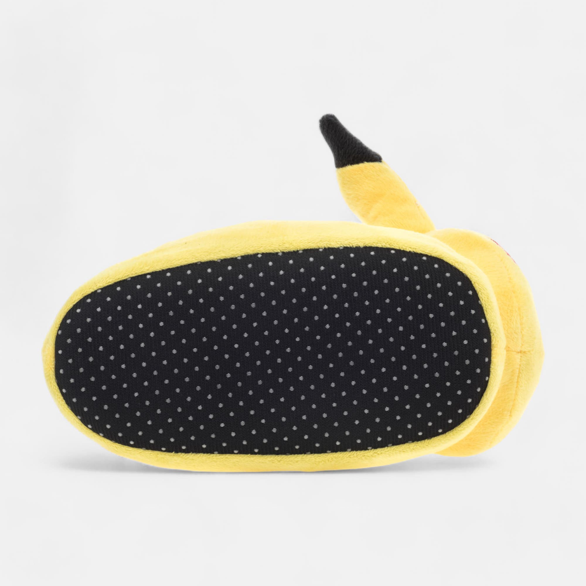 Pantoufles peluche Garçon jaune