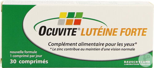 Bausch&Lomb Ocuvite Luteine Forte 30 Comprimés
