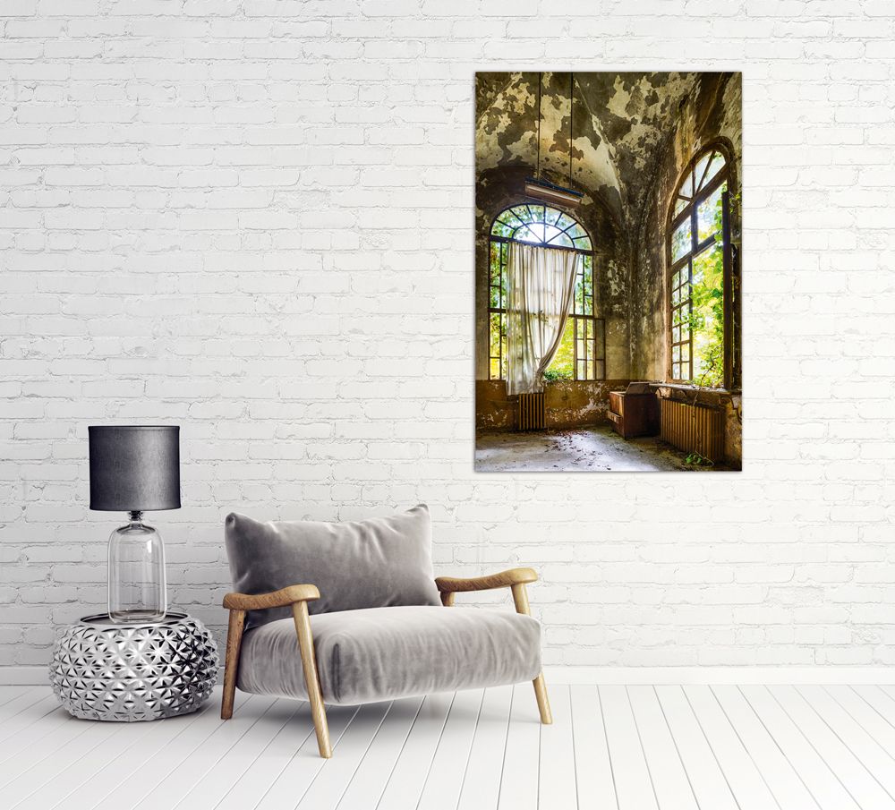 Acrylglasbild VERLASSENE VILLA