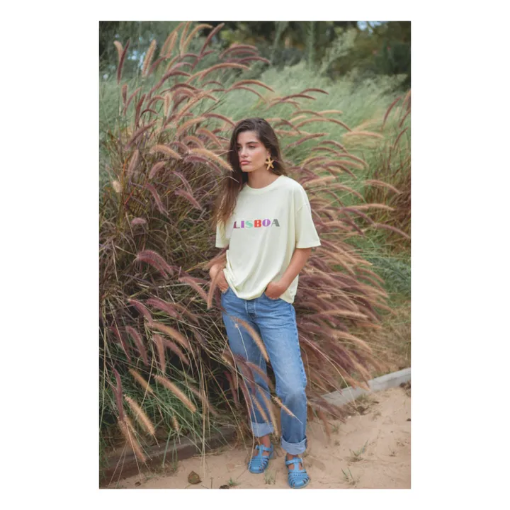 Marlot Paris T-Shirt Coton Bio Jil - Collection Femme | Jaune pâle