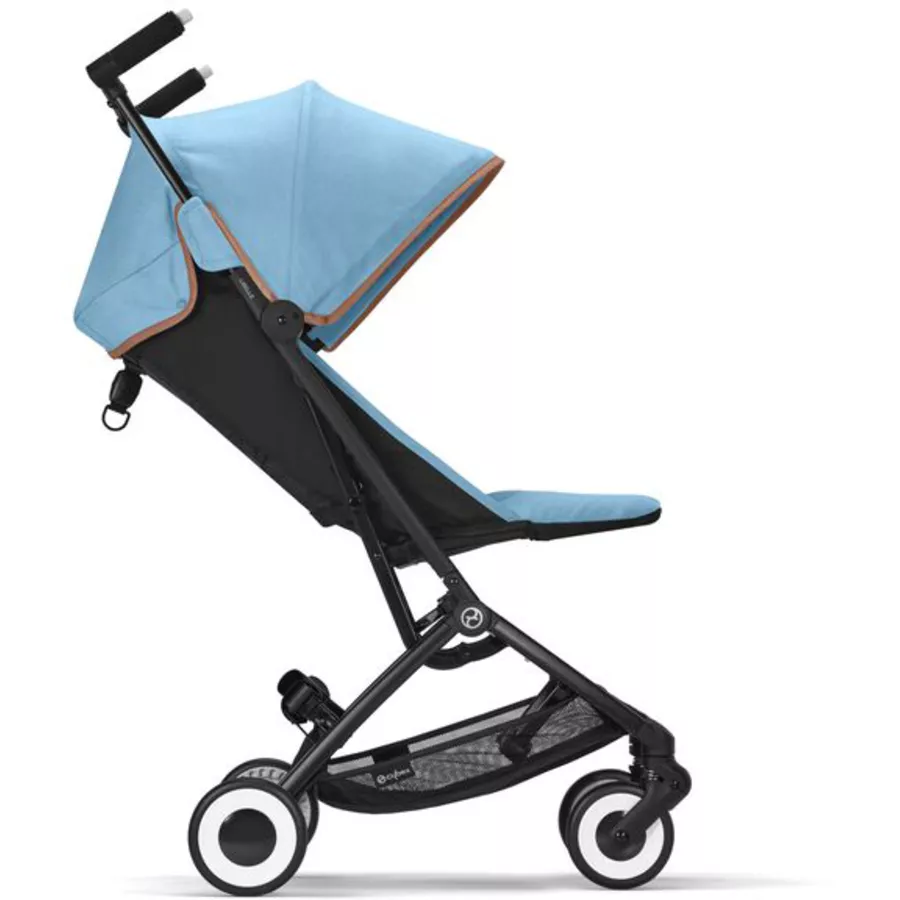 cybex GOLD Buggy Libelle Beach Blue inklusive Babyschale Cloud G i-Size Lava Grey und Adapter