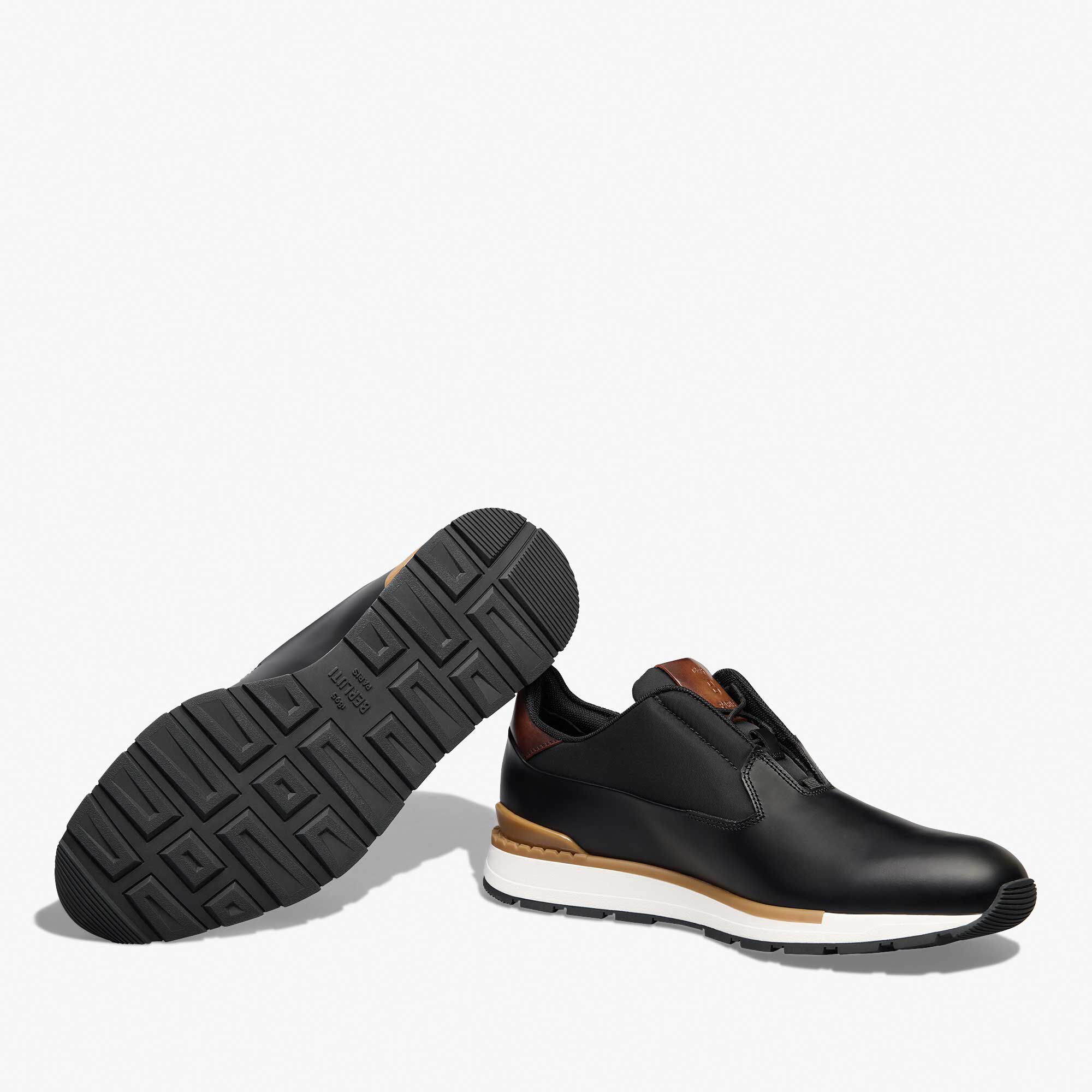 Sneaker Fast Track En Cuir De Veau Glace