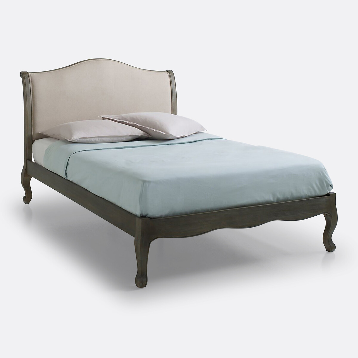 LA REDOUTE INTERIEURS<br>Cama + estrado de ripas, 2 pessoas, Janel