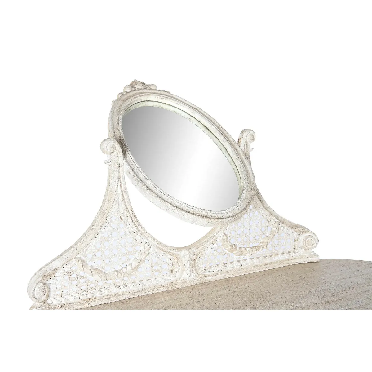 Pegane Coiffeuse Miroir - Beige