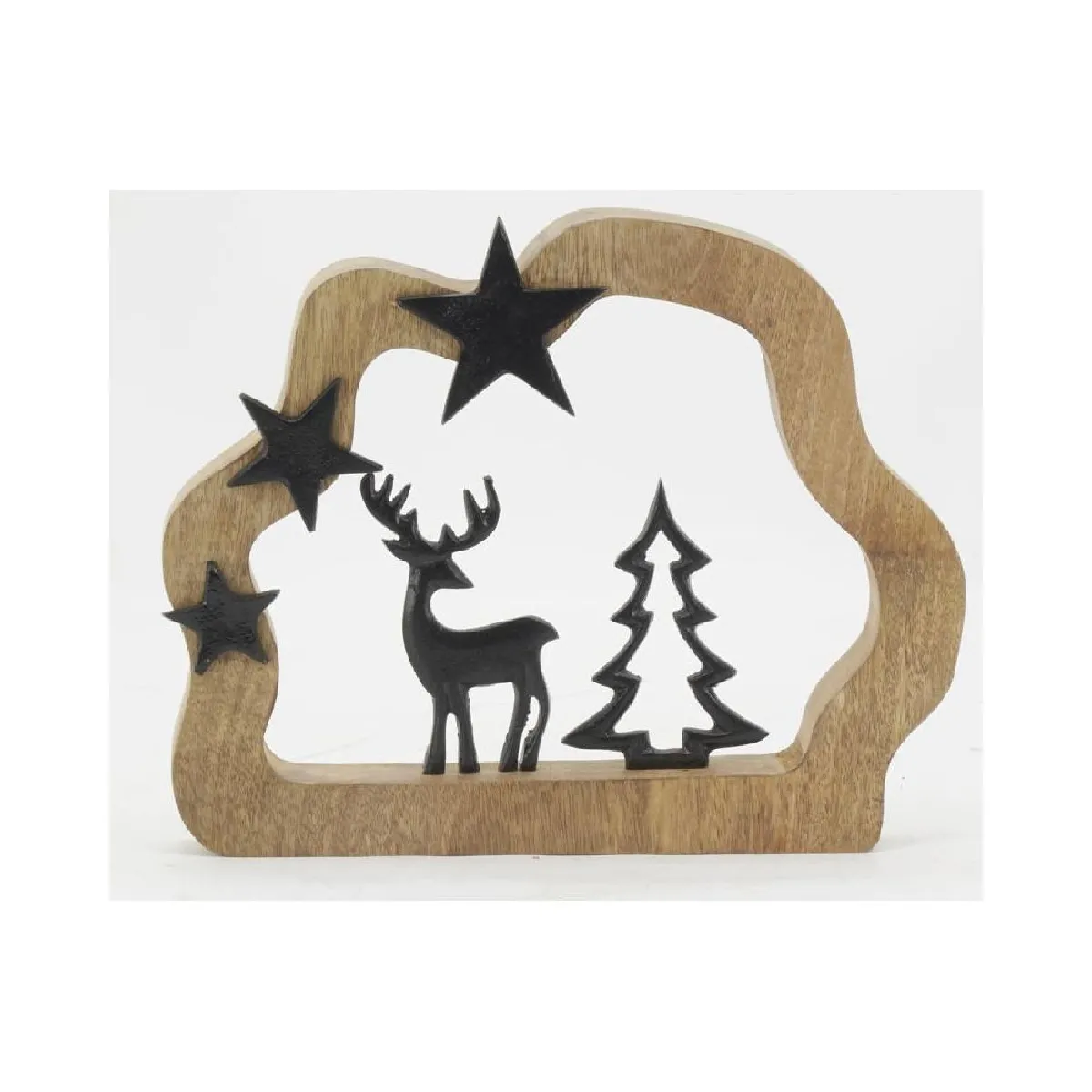 Aubry Gaspard Décor Sapin et Cerf Manguier