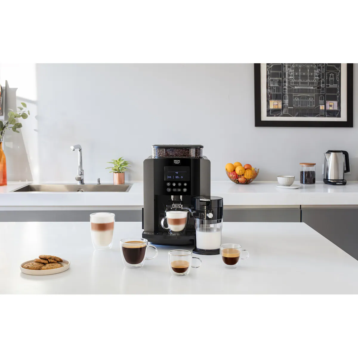 Krups Arabica Latte kaffemaskin EA819E10