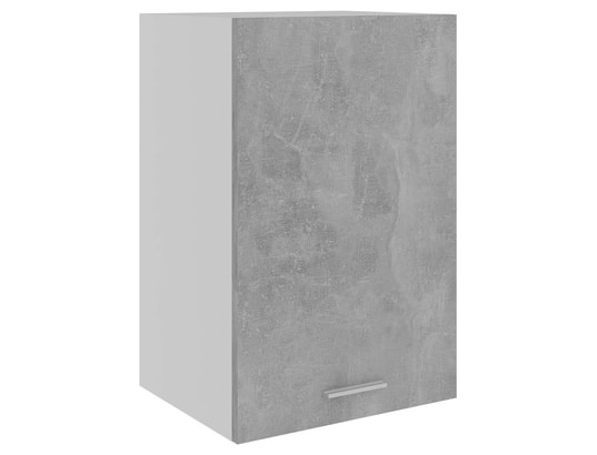 VIDAXL - Meuble haut Armoire de cuisine gris béton 39,5x31x60 cm aggloméré