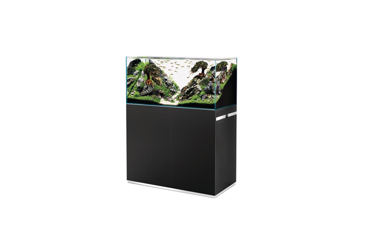 Aquarienkombination ScaperLine 100, Schwarz, 250 l<br>ScaperLine Aquarien aus Optiwhite-Glas mit Unterschrank