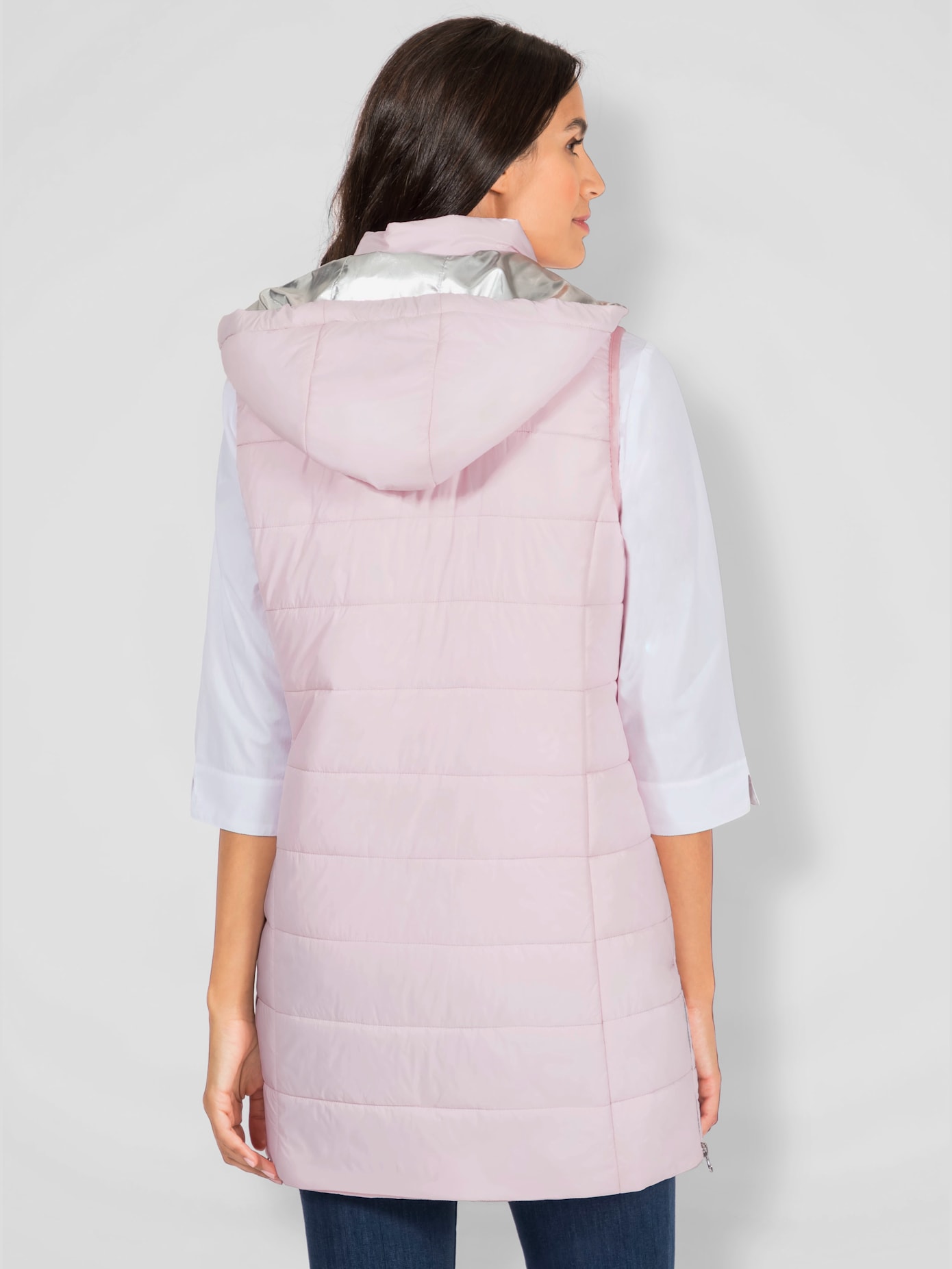 Gilet long jolie coupe longue moderne