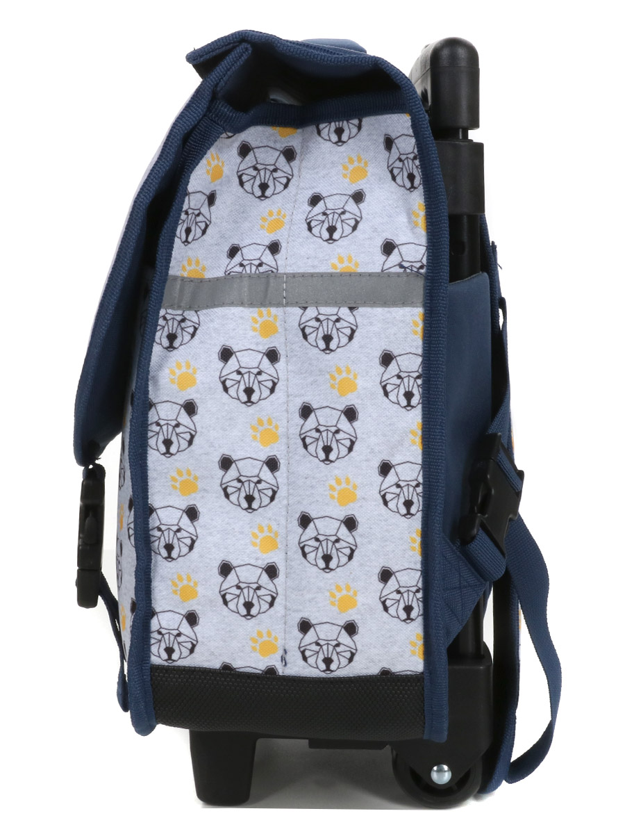 Cartable À roulettes RÀversible Pol Fox Bear 38 cm