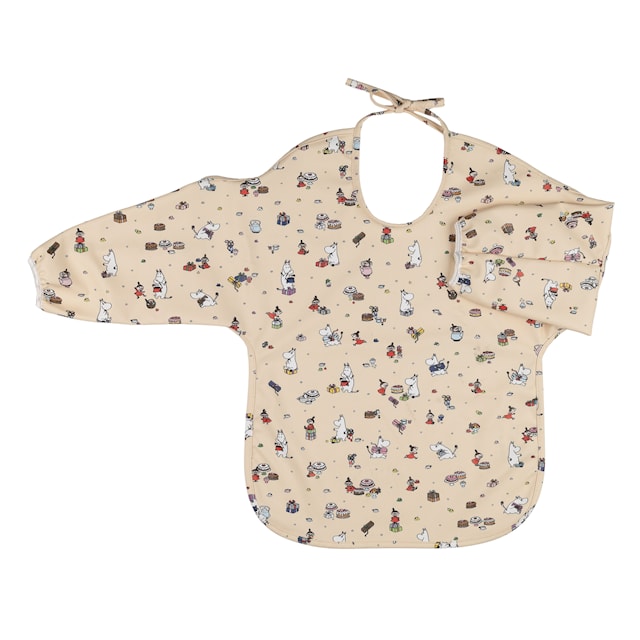 Mummi Picknick Smekke med Ermer Beige Rätt Start
