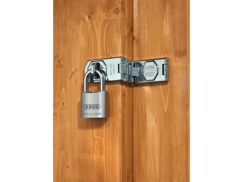 Abus Vorhängeschloss 80TI/40HB63 Silber Aluminium Widerstandsfähiges Vorhangschloss