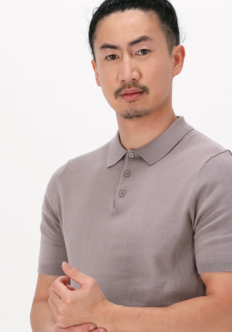 SAINT STEVE taupe saint steve polo chris