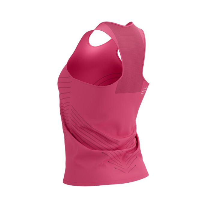 Compressport Dame Singletter Performance Singlet Pink
