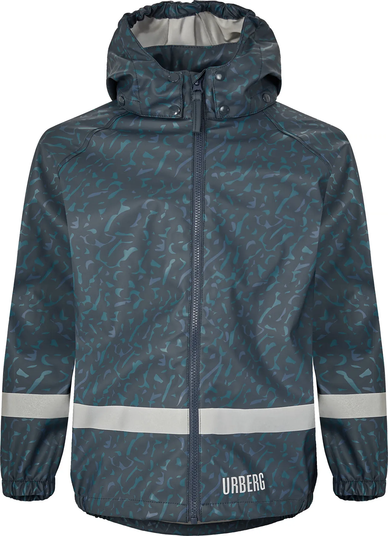 Urberg Kids' Malme PU Rain Set Midnight Navy