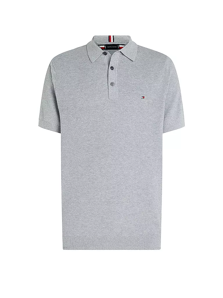 TOMMY HILFIGER Poloshirt hellgrau