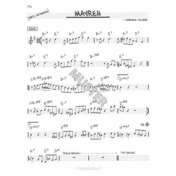 Hal Leonard The Real Bebop Book Bb