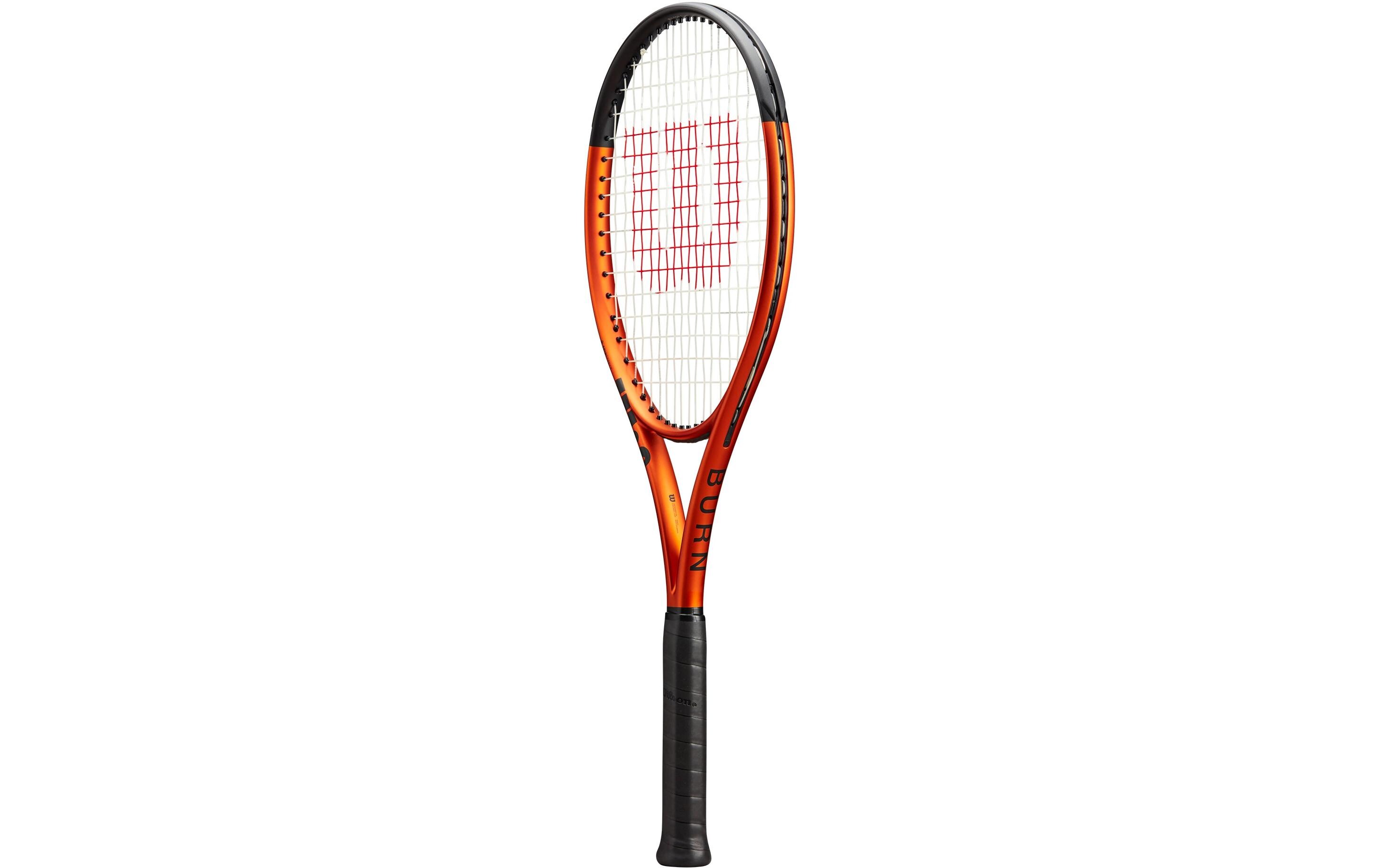 Tennisracket Burn 100 V5.0 Orange/Schwarz<br>Tennisschläger