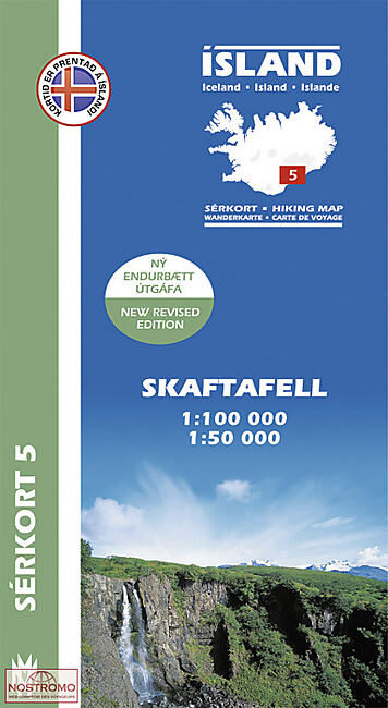 MAL OG MENNING - 5 SKAFTAFELL 1 100 000  1 50 000