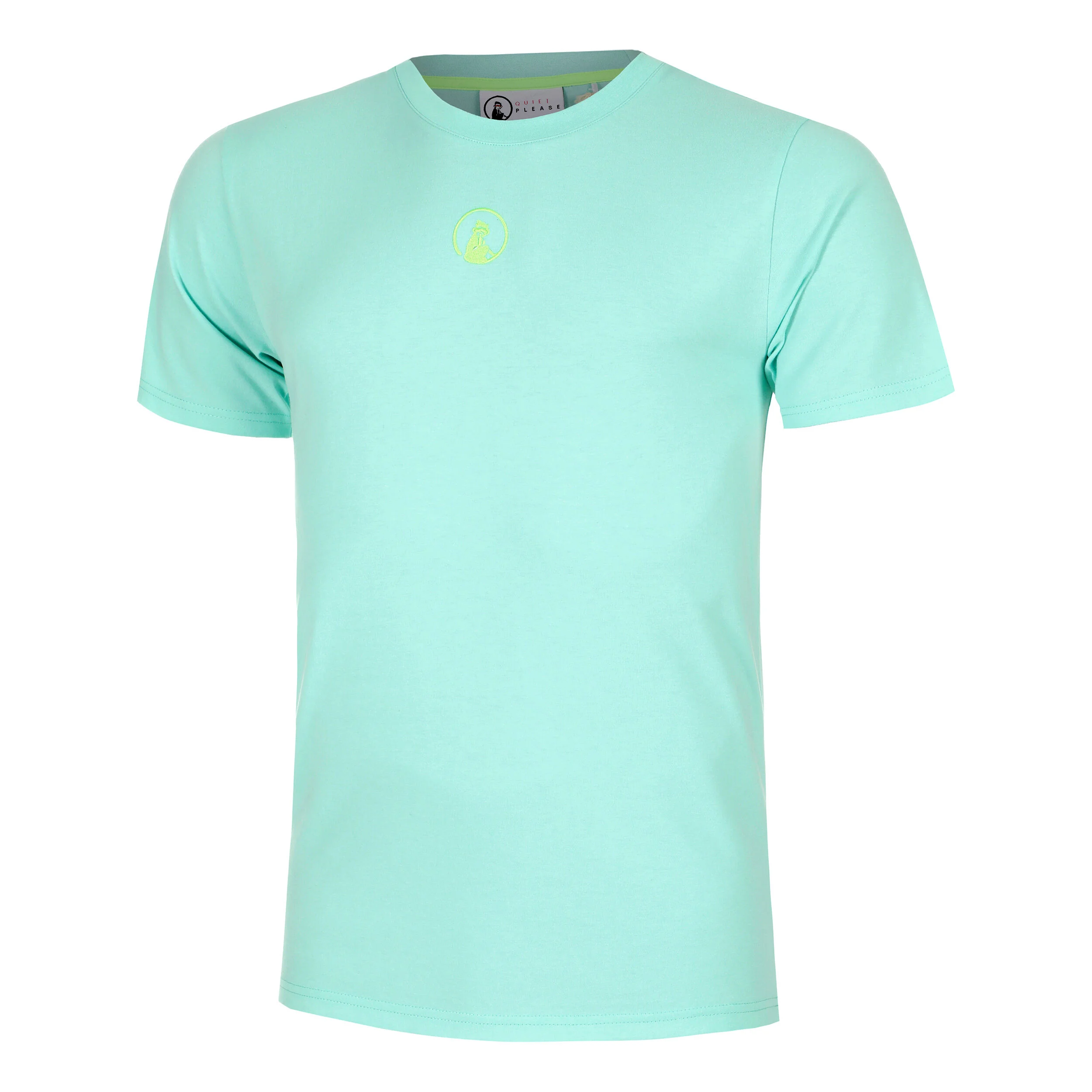 Quiet Please Wild Collage T-shirt Hommes - Turquoise , Multicouleur