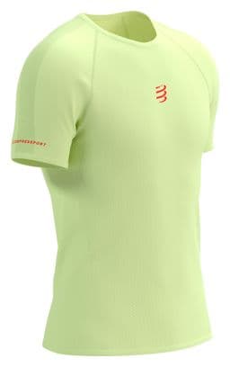 Maillot manches courtes Compressport Trail Racing Vert Homme