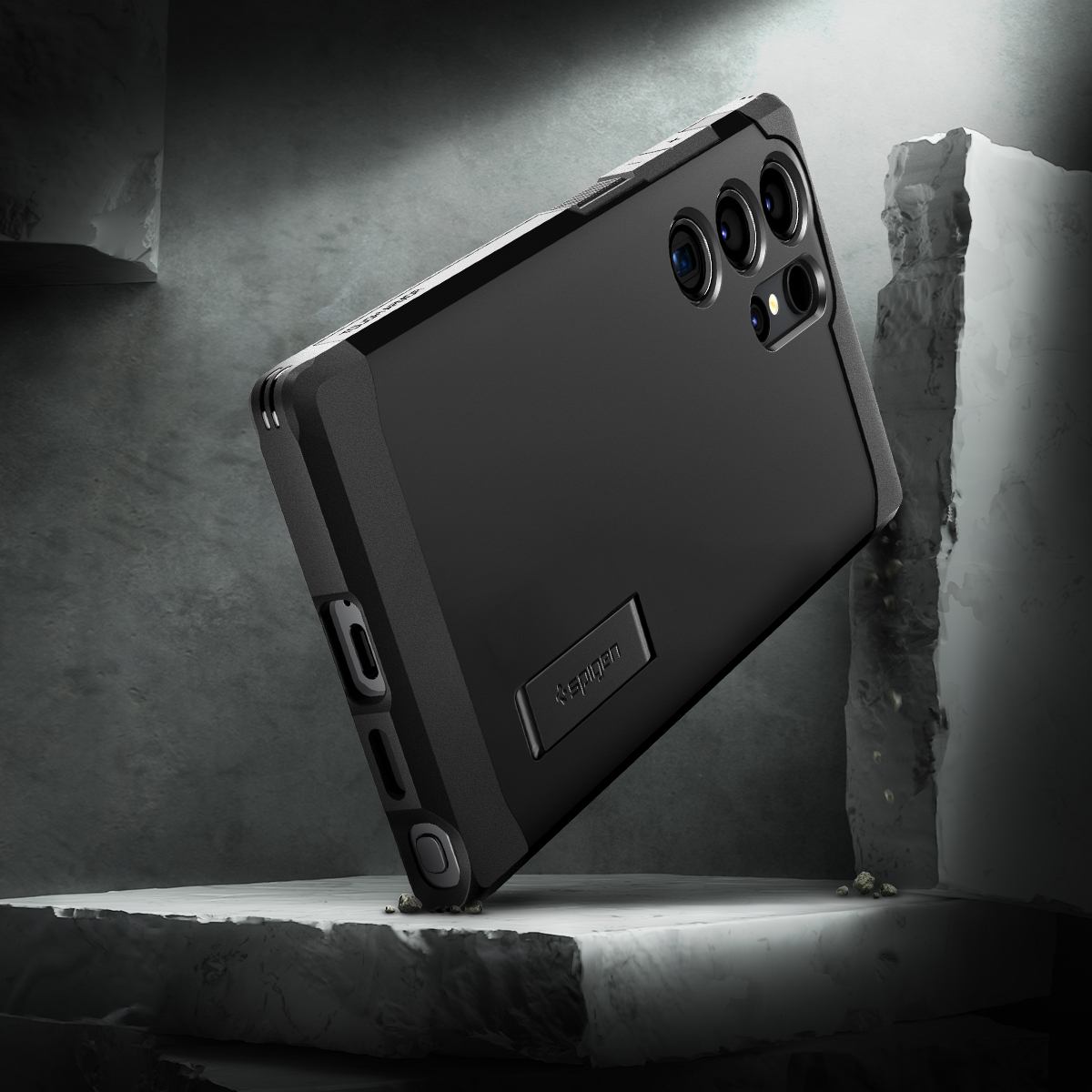 Samsung Galaxy S24 Ultra Tough Armor Case Hülle (ACS07300) - Schwarz