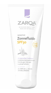 Zarqa Sensitive Zonnefluïde SPF30 50ML