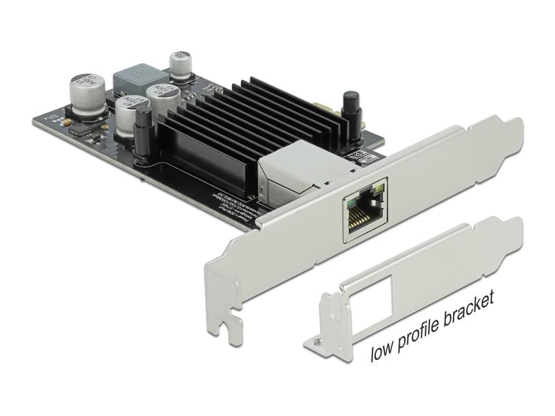 Delock Netzwerkkarte 1x 1Gbps,  PoE , i210 PCI-Express x1 Delock PCI Express x1 Karte 1 x RJ45 Gigabit LAN PoE  i210