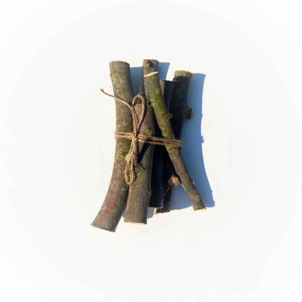 Fagot de bois de pommier de la marne